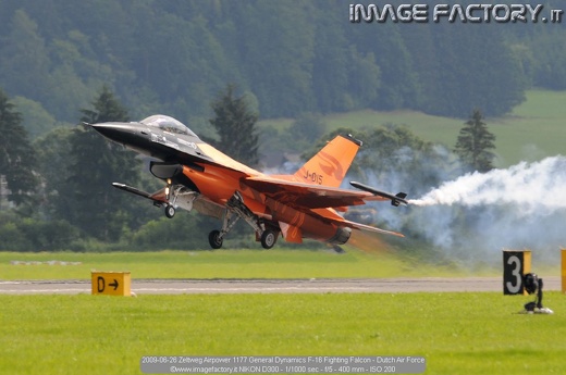 2009-06-26 Zeltweg Airpower 1177 General Dynamics F-16 Fighting Falcon - Dutch Air Force